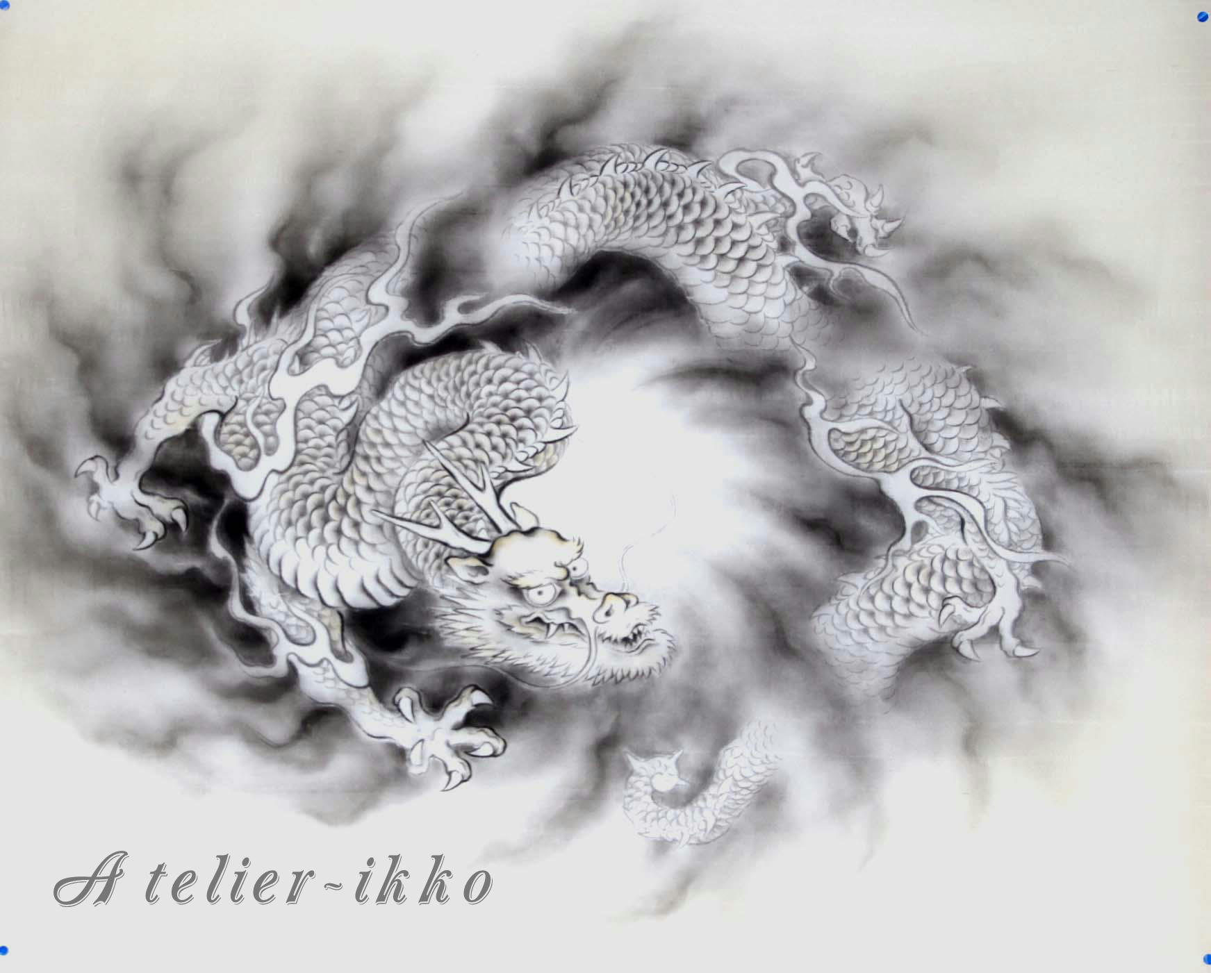 龍の絵画